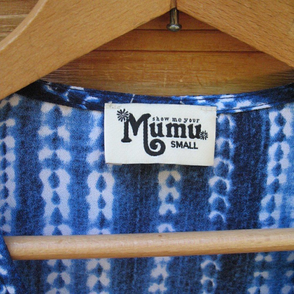 Blue Mini Dress  - Picture 8 of 9